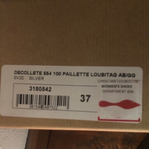 Louboutin Pallette 100mm Heels - Picture 4 of 4